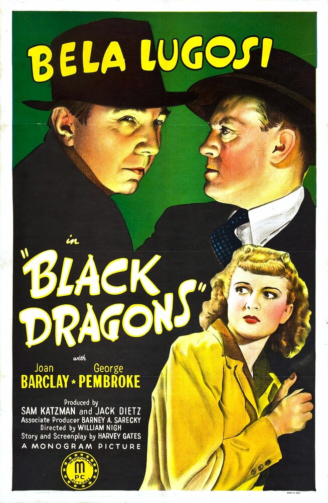Черные драконы (1942) постер