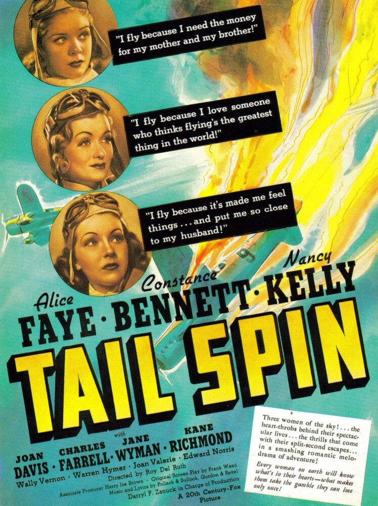 Неуправляемый штопор (1939) постер