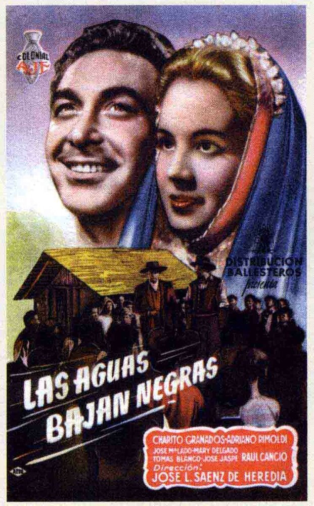 Las aguas bajan negras (1948) постер