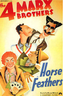 Лошадиные перья (1932) постер