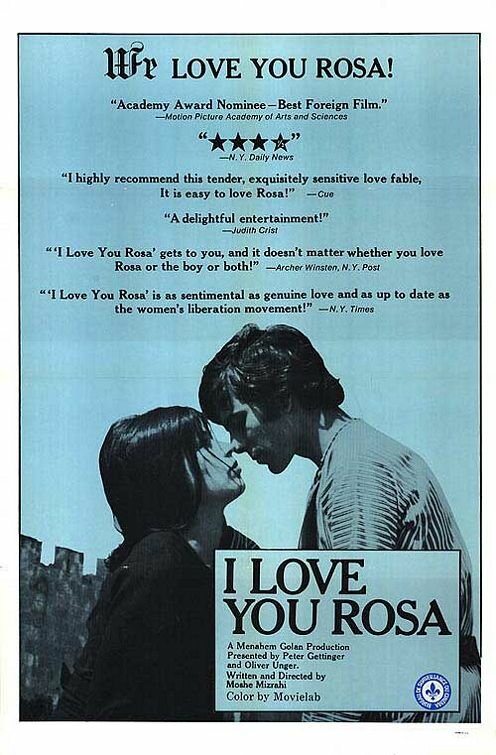 Я люблю тебя, Роза (1972) постер