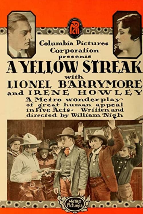 A Yellow Streak (1915) постер