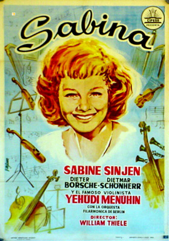 Сабина и сто мужчин (1960) постер
