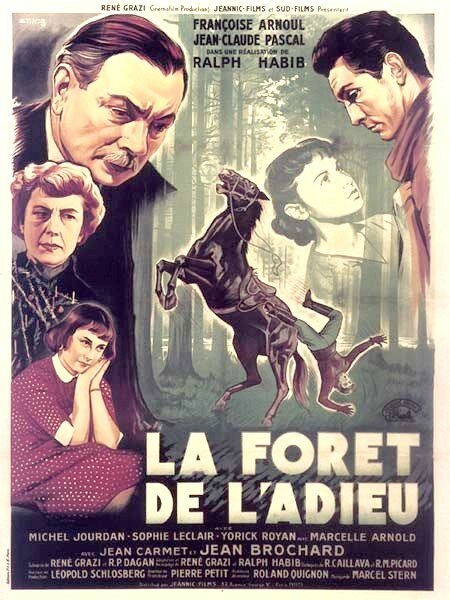 La forêt de l'adieu (1952) постер