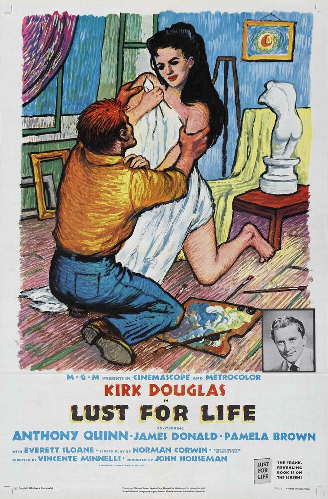 Жажда жизни (1956) постер