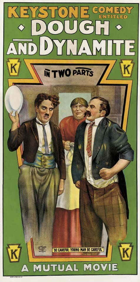 Тесто и динамит (1914) постер