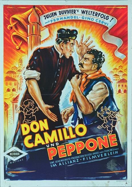 Дон Камилло и депутат Пеппоне (1955) постер