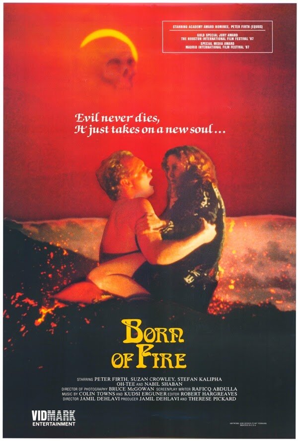 Порожденный огнем (1987) постер
