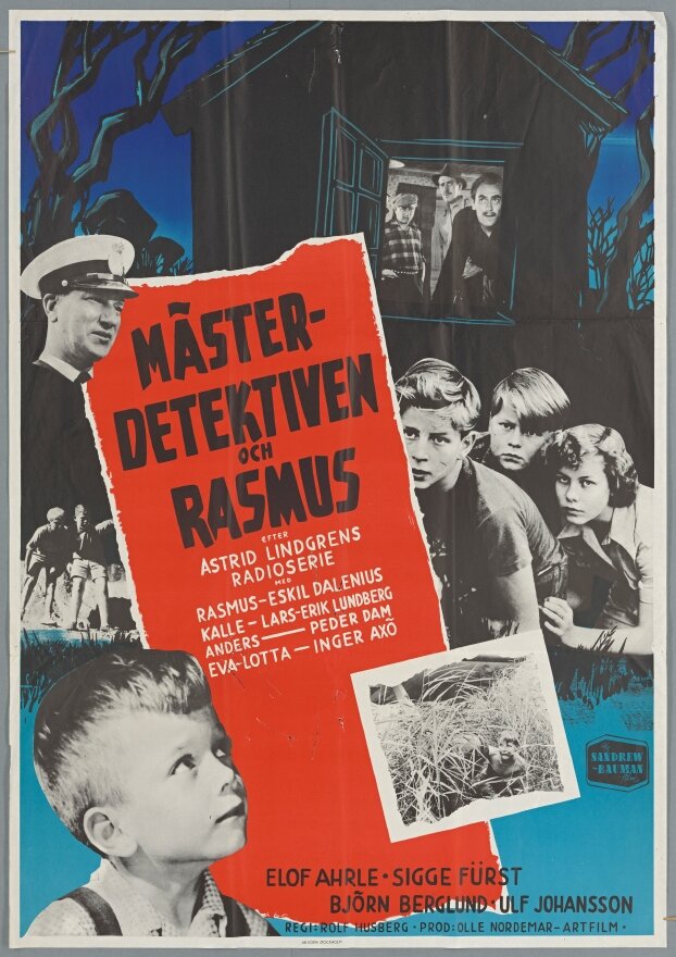Детектив Расмус (1953) постер