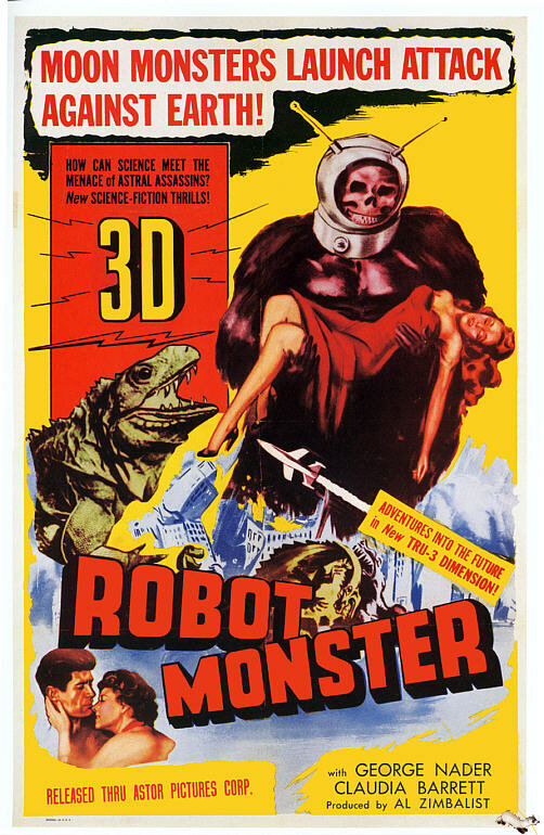 Робот-монстр (1953) постер