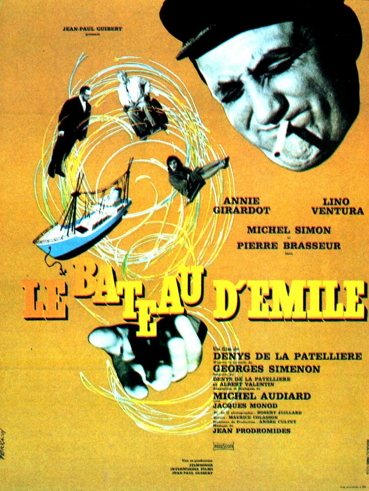 Лодка Эмиля (1962) постер