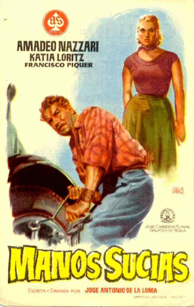 Las manos sucias (1957) постер