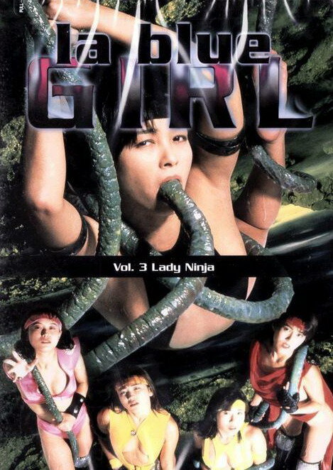 Синяя леди 3: Охота на девушек-ниндзя (1995) постер