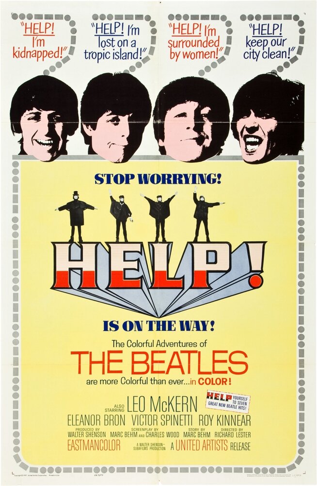 На помощь! (1965) постер