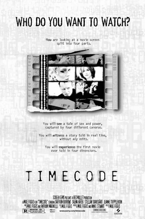 Тайм-код (2000) постер