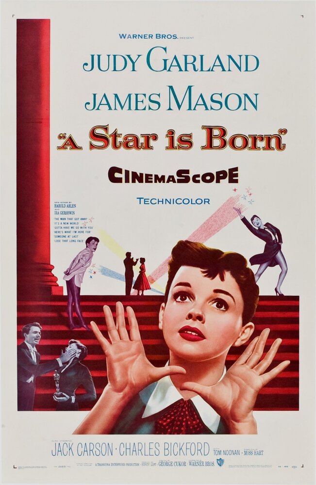 Звезда родилась (1954) постер