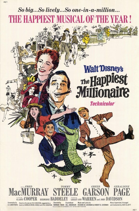 Самый счастливый миллионер (1967) постер